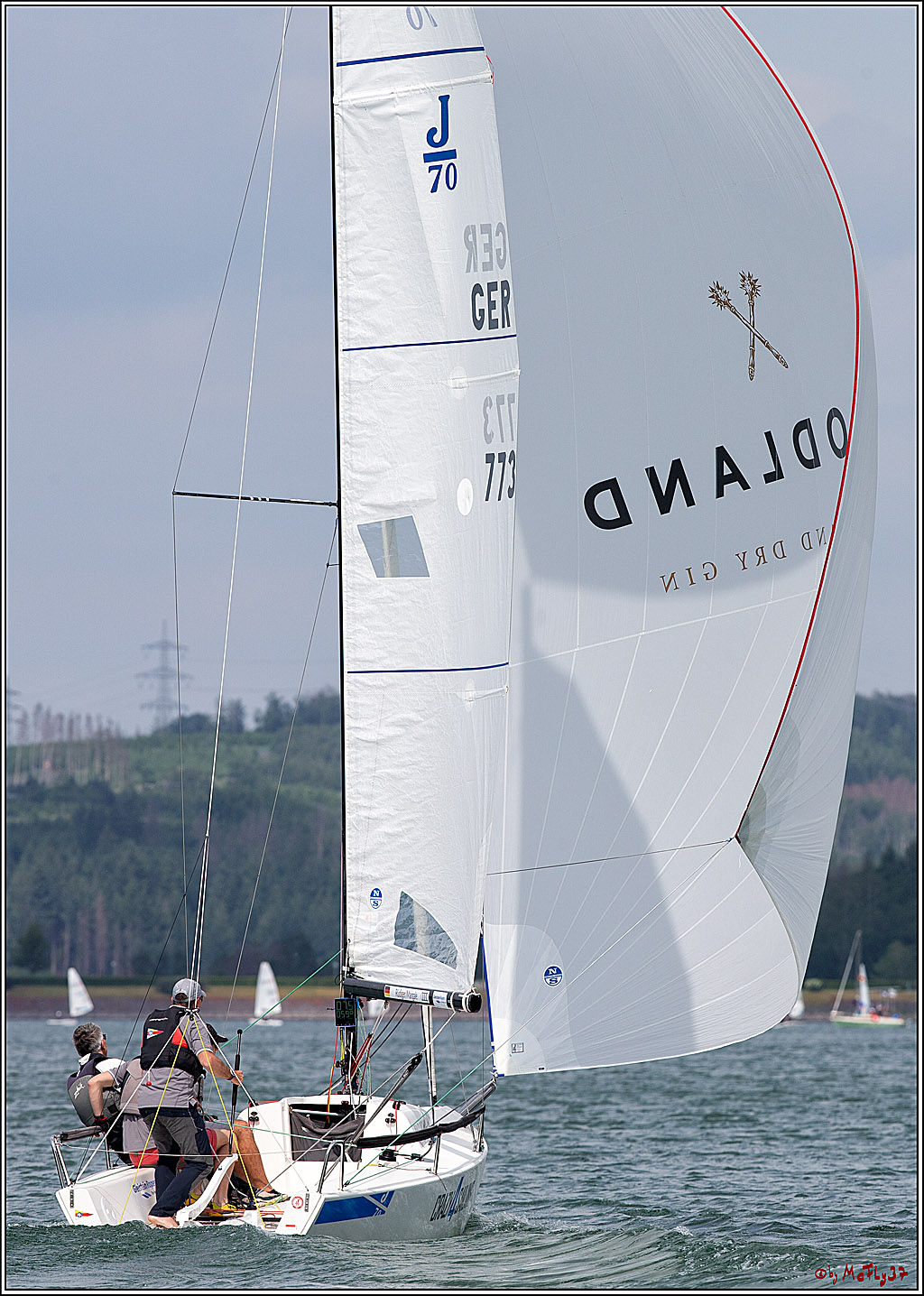 J70 - WOODLAND, 12.06.2021 Segelboot; Segeln; Woodland; Spinnaker; J70; Sorpesee; Sauerland